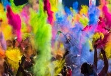 مهرجان الألوان (الهولي) جو من الفرح والبهجة