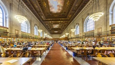 أروع 20 مكتبة في العالم
