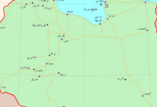 صور خريطة ليبيا بالتفصيل