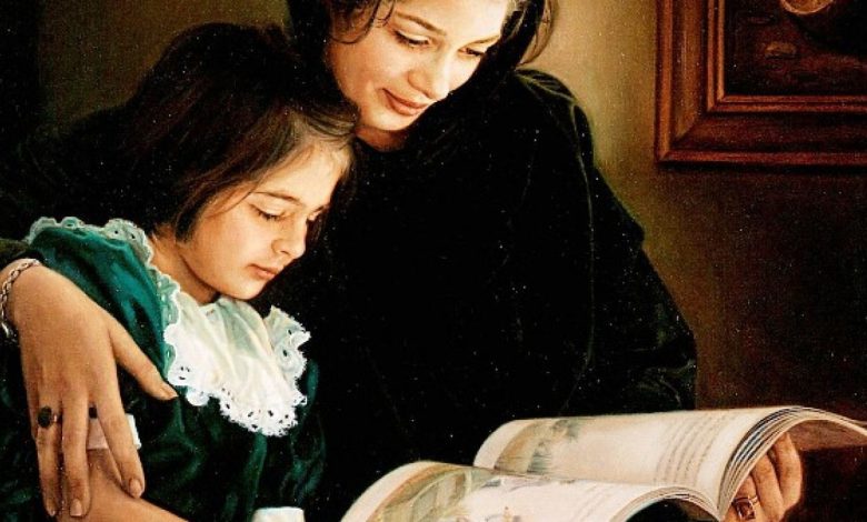 دعاء لامي المتوفية في عيد الام