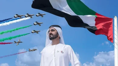 من هو اول من رفع علم دولة الامارات العربية المتحدة